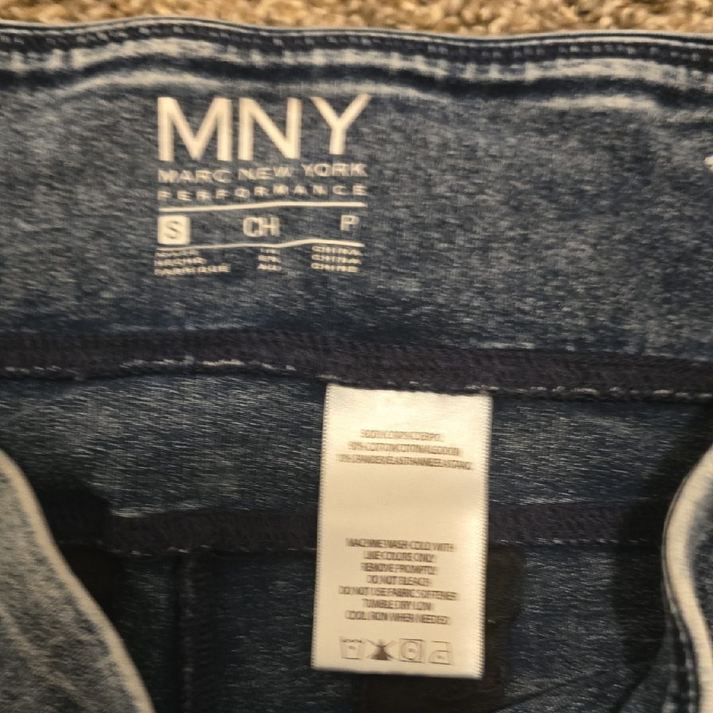 Marc New York Dark Blue Jean Shorts - Picture 2 of 3